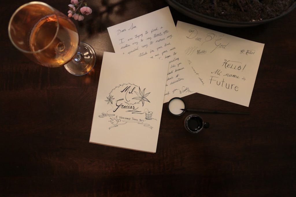 Photo Handwritten letter